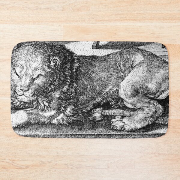 Item preview, Lion leo simba art print alberch dürer art  designed and sold by Golido.