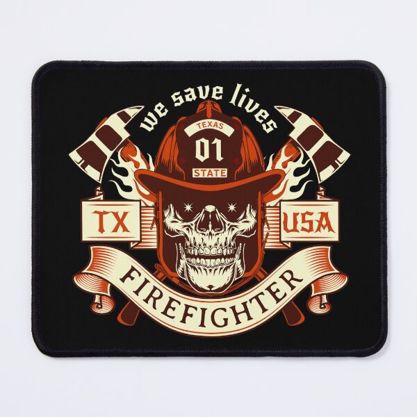 Item preview, Texas Firefighter  designed and sold by CattlettArt.