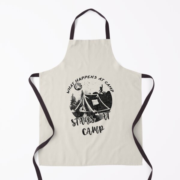Item preview, What happens at camp stays at camp – Funny camping quote designed and sold by yococo.