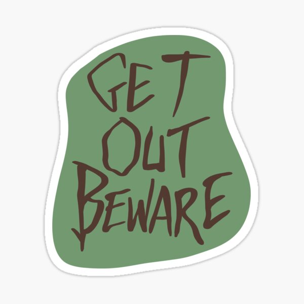 Item preview, Zombie Island Warning designed and sold by contrecrema.