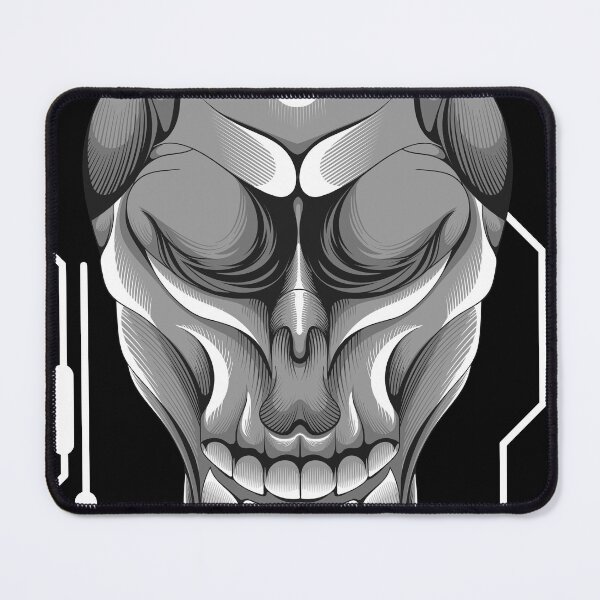 Item preview, Futuristis skull head illustration designed and sold by satriyanto.