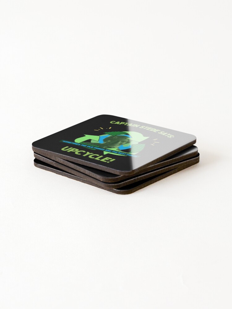 Thumbnail 4 of 5, Coasters (Set of 4), Upcycle! designed and sold by OurFlagMerch.