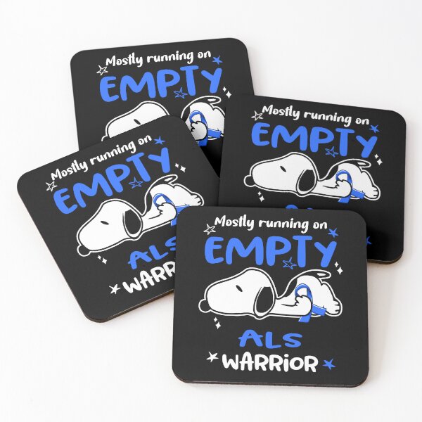 Item preview, Mostly Running on Empty ALS Warrior designed and sold by Wlsnpeggy.