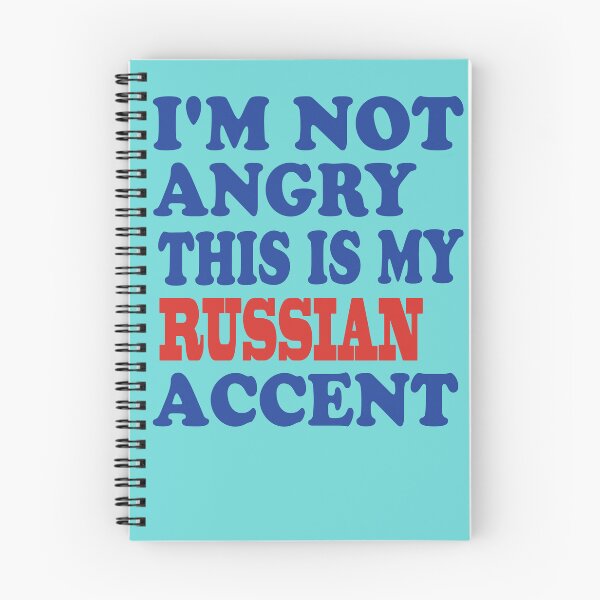 Item preview, Funny Russian Accent Russia Saying Voice Gift  designed and sold by AVOGATO KITTY KAT  CAT.
