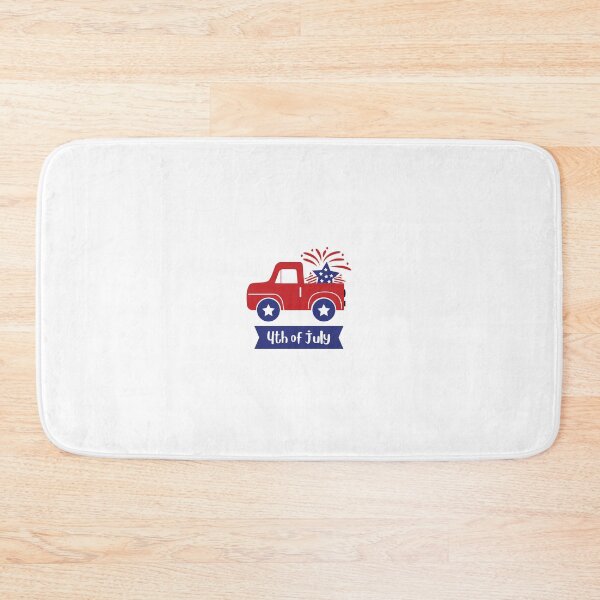 Item preview, Fourth of July red truck with fireworks!  designed and sold by AbiLeads.