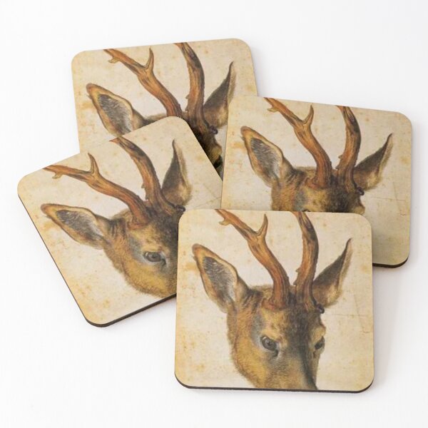 Item preview, Head of stag albercht dürer draw painting  designed and sold by Golido.