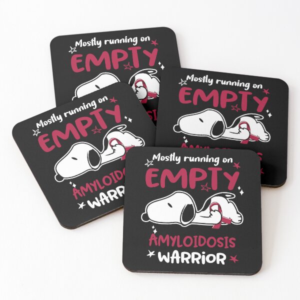 Item preview, Mostly Running on Empty Amyloidosis Warrior designed and sold by Wlsnpeggy.