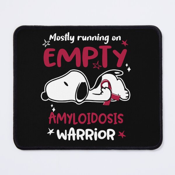 Item preview, Mostly Running on Empty Amyloidosis Warrior designed and sold by Wlsnpeggy.