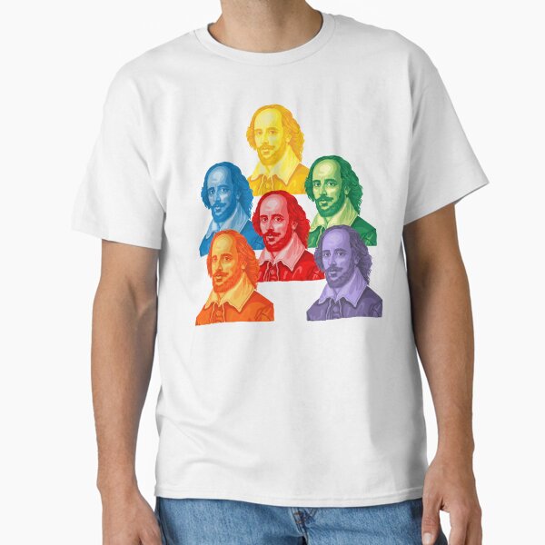 Item preview, The Bard William Shakespeare All Over Print designed and sold by Unhinged Heather.