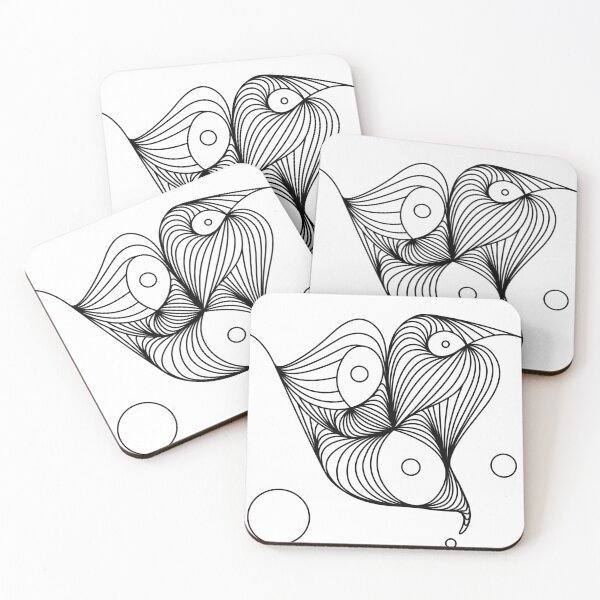 Item preview, Loops and Circles - Colourless designed and sold by OCarciente.