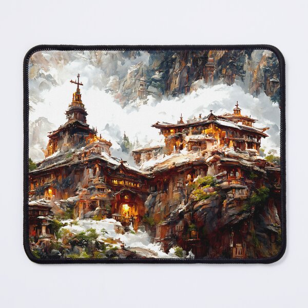 Item preview, Mountain monastery designed and sold by lostcauseblue.