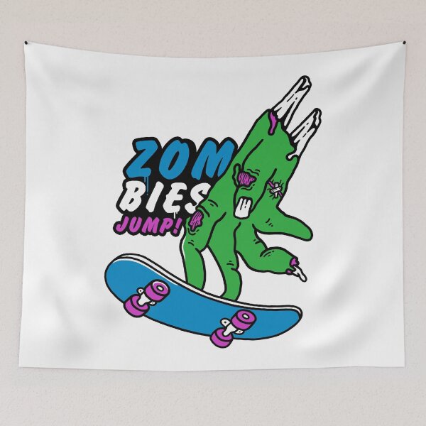 Item preview, Zombies Jump designed and sold by merupa.