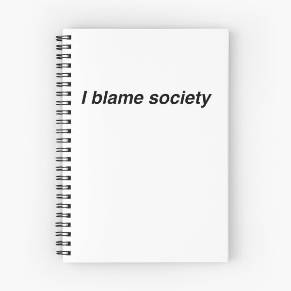 Item preview, i blame society - The Teenage Apocalypse trilogy designed and sold by ohrealitysucks.