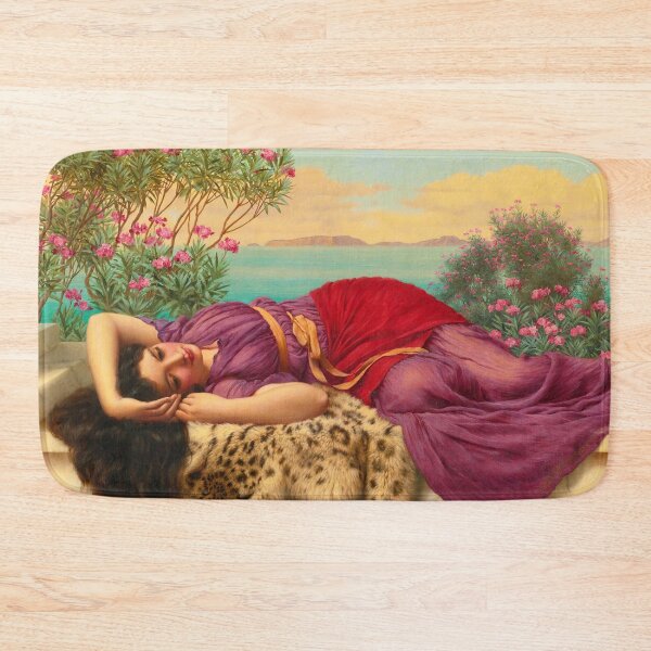 Item preview, Dolce Far Niente, jw godward  "Girl with a beautiful transparent Summer purple Dress" John William Godward designed and sold by TeeARTHY.