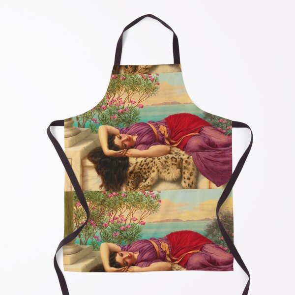 Item preview, Dolce Far Niente, jw godward "Girl with a beautiful transparent Summer purple Dress" John William Godward designed and sold by TeeARTHY.