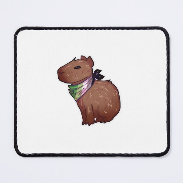 Item preview, Aromantic Capybara designed and sold by bl00ddhound33.