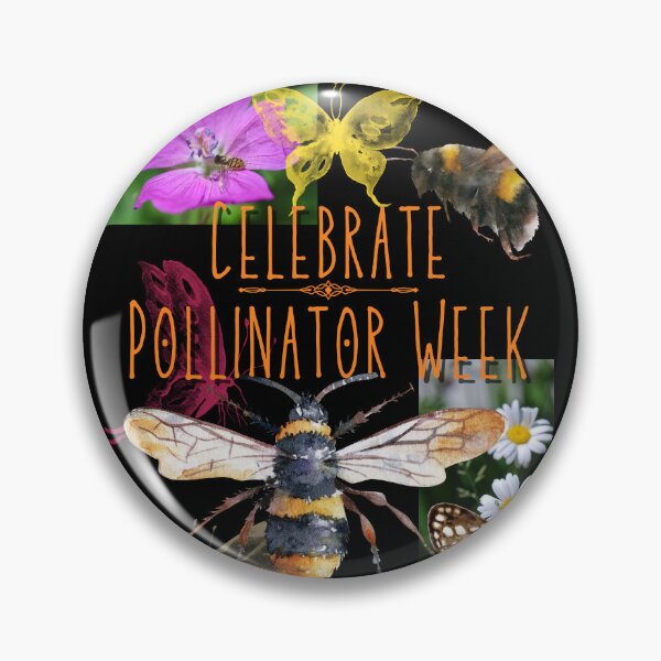Item preview, Celebrate Pollinator Week Colorful Design designed and sold by EarthArtDesigns.