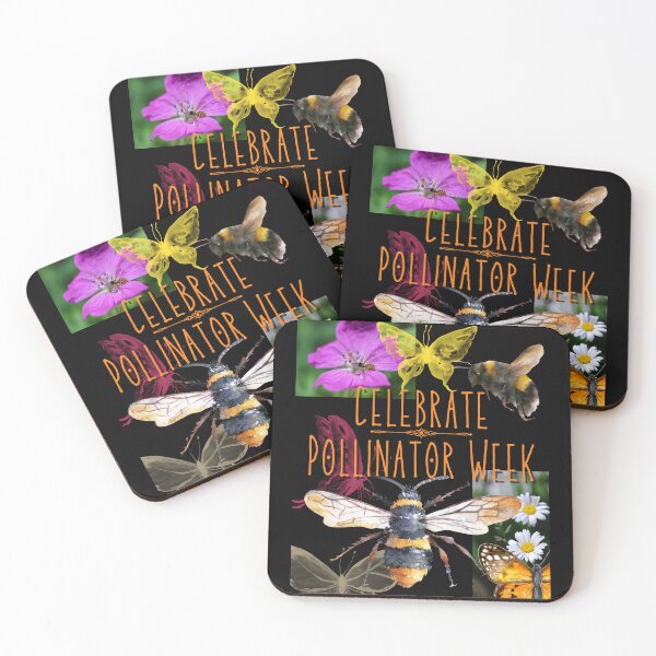Item preview, Celebrate Pollinator Week Colorful Design designed and sold by EarthArtDesigns.