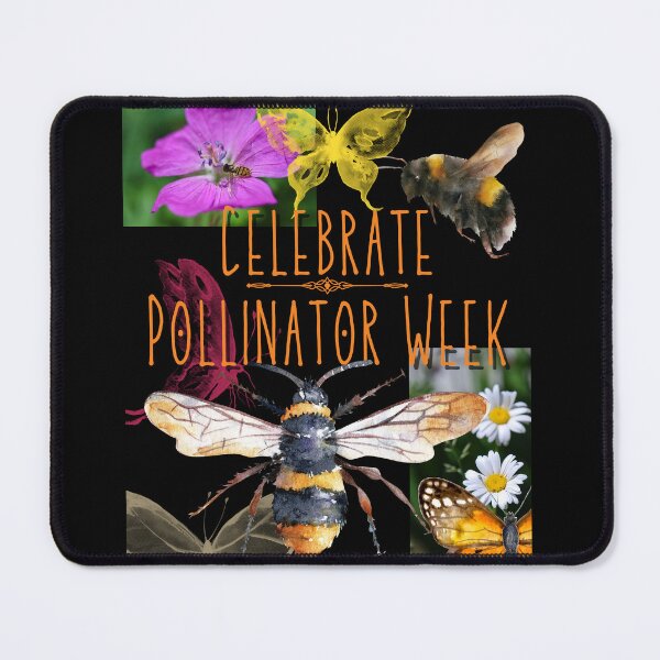 Item preview, Celebrate Pollinator Week Colorful Design designed and sold by EarthArtDesigns.