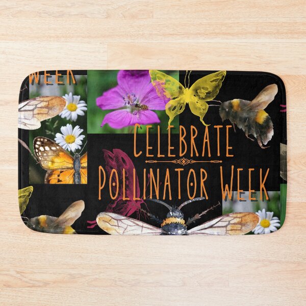 Item preview, Celebrate Pollinator Week Colorful Design designed and sold by EarthArtDesigns.