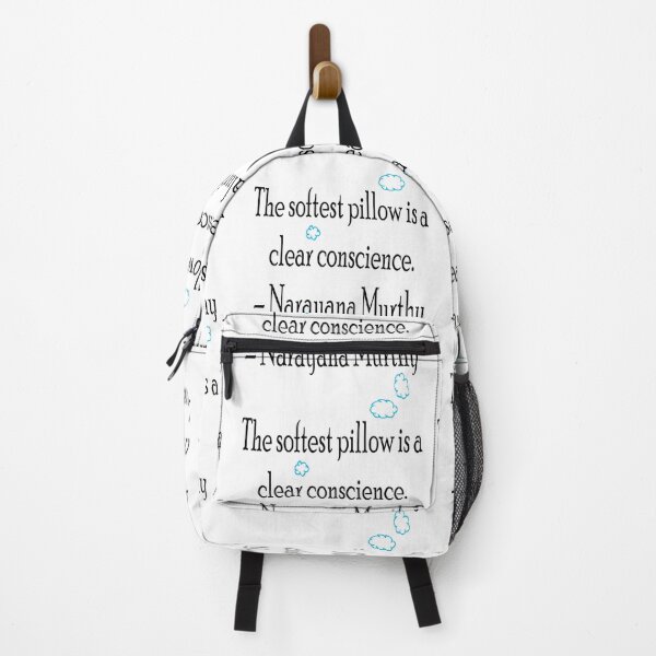 Item preview, The softest pillow is a clear conscience. – Narayana Murthy designed and sold by Namelesssss458.