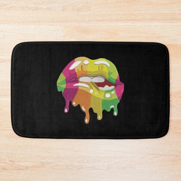 Item preview, Multicolored Dripping Lips designed and sold by Nedskr.