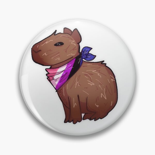 Item preview, Genderfluid Capybara designed and sold by bl00ddhound33.