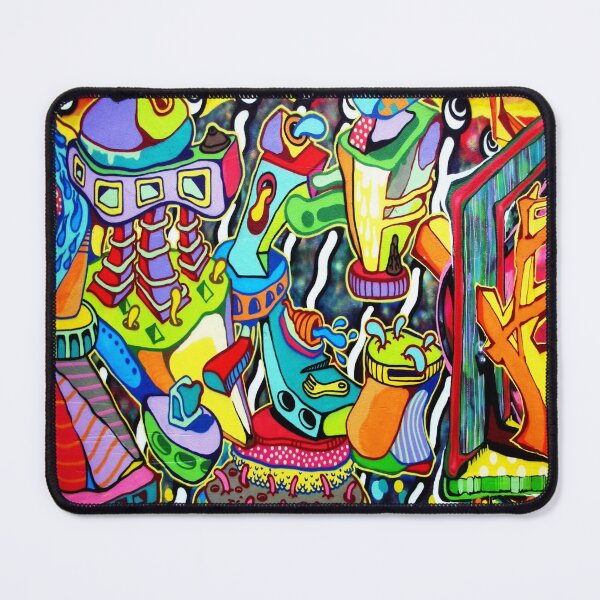Item preview, Abstract graffiti  designed and sold by pnkpopcorn.