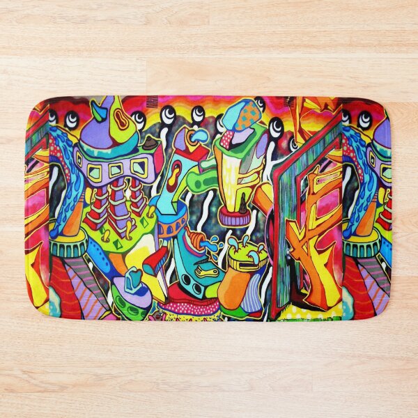 Item preview, Abstract graffiti  designed and sold by pnkpopcorn.
