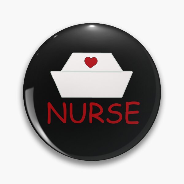 Item preview, Nurse Hat with Love designed and sold by RepeatCandy.