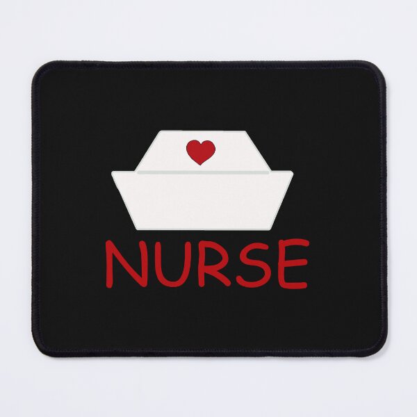Item preview, Nurse Hat with Love designed and sold by RepeatCandy.