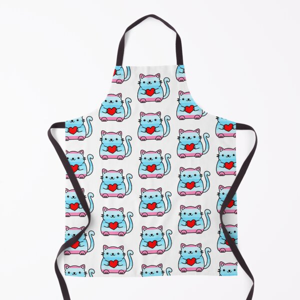 Item preview, Transmasculine Pride Flag Kitty designed and sold by ilexdesigns.