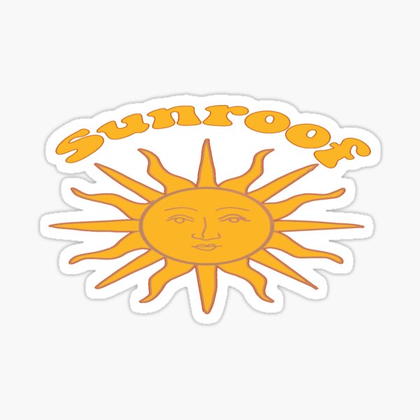 "Sunroof " Sticker for Sale by Kwynnalge Redbubble