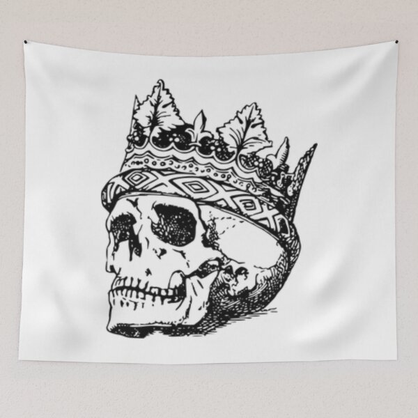 Item preview, Disturbed Mind skull with crown designed and sold by Disturbed-Mind.