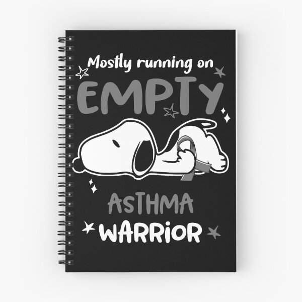 Item preview, Mostly Running on Empty Asthma Warrior designed and sold by Wlsnpeggy.