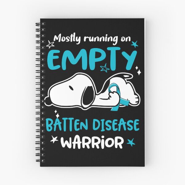 Item preview, Mostly Running on Empty Batten Disease Warrior designed and sold by Wlsnpeggy.