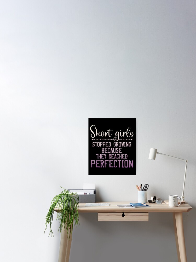 Short Girls Stopped Growing Perfection Front & Back Coffee Mug