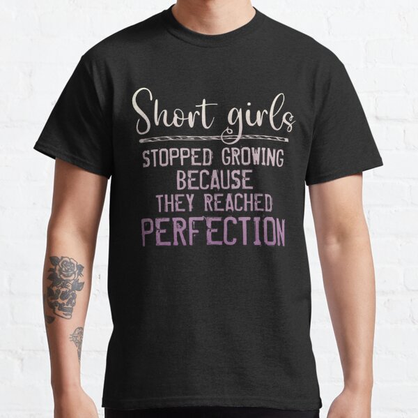 Short Girls Stopped Growing Perfection Front & Back Coffee Mug