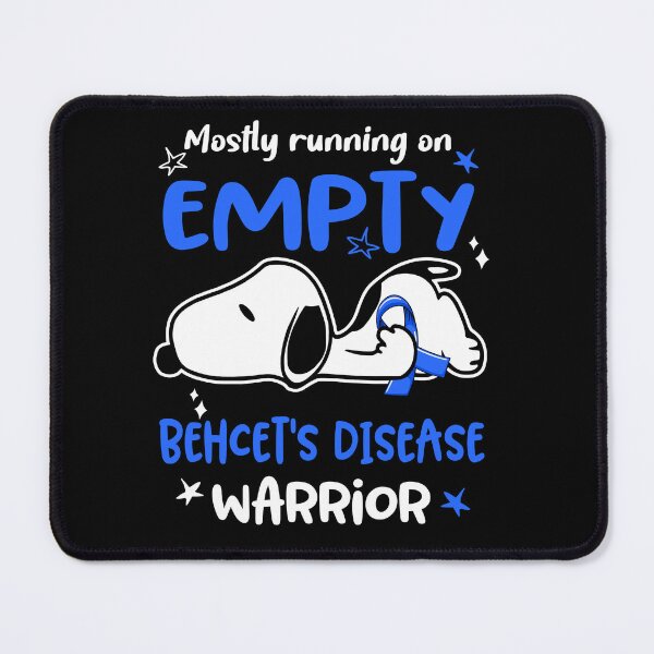 Item preview, Mostly Running on Empty Behcet's Disease Warrior designed and sold by Wlsnpeggy.