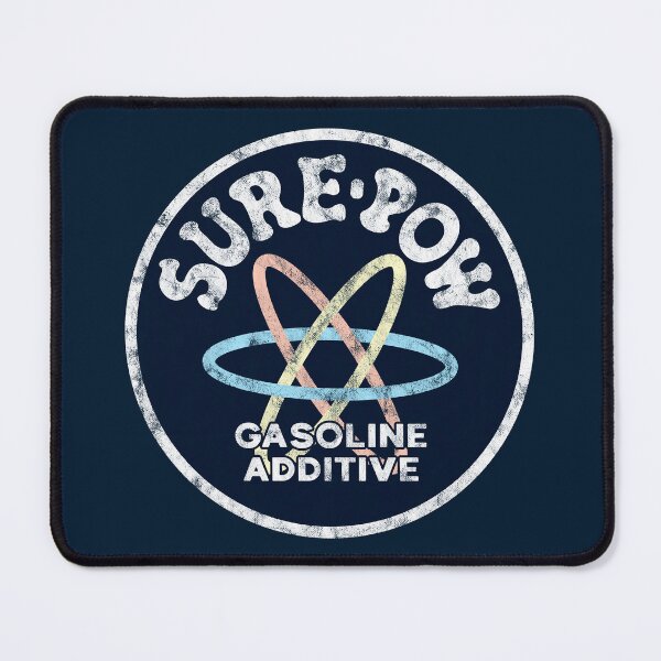 Item preview, Sure-Pow Gasoline Additive (Original - Dark Blue Worn) designed and sold by Justin Ellis.