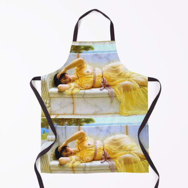 Item preview, Girl in Yellow Drapery , jw godward "Girl with a beautiful transparent Summer Dress" John William Godward designed and sold by TeeARTHY.