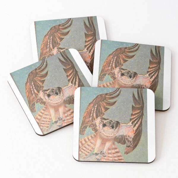 Item preview, Osprey with fish in pencil designed and sold by Sdlemaysbc.