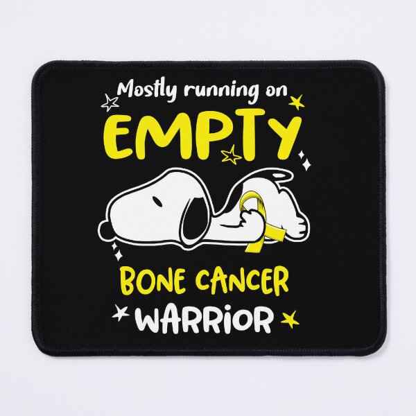 Item preview, Mostly Running on Empty Bone Cancer Warrior designed and sold by Wlsnpeggy.