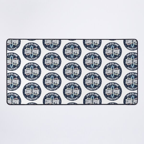 Item preview, Sure-Pow Gasoline Additive (Redesigned - White Worn) designed and sold by Justin Ellis.
