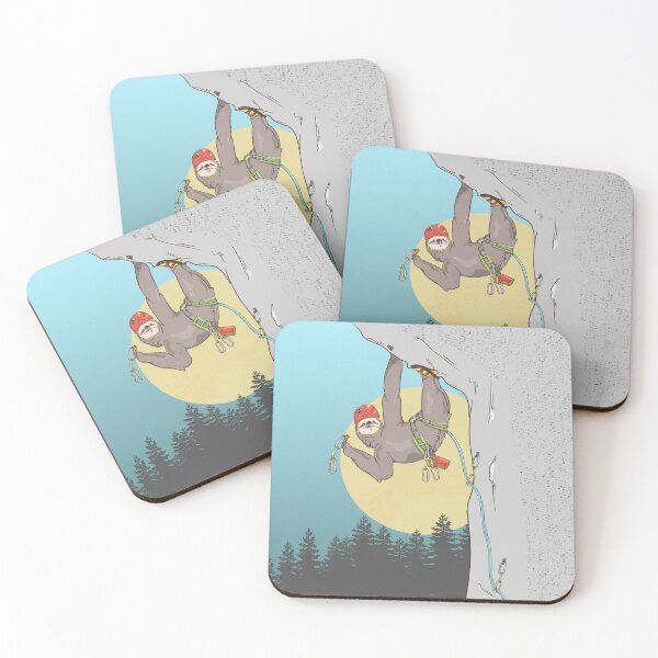 Item preview, Sloth rock climbing designed and sold by piedaydesigns.