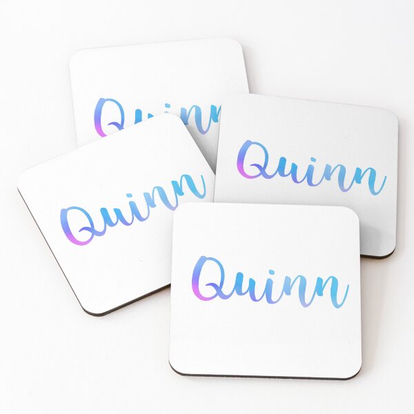 Item preview, Quinn WaterColor Name Sticker designed and sold by Amymarado.
