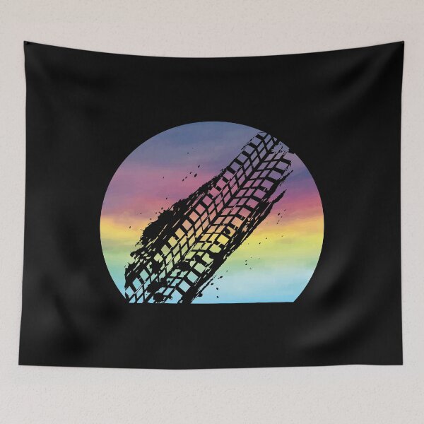 Item preview, Mudding Retro Sunset Cute Mudding Tire Track ATV Off Roading designed and sold by MintedFresh.