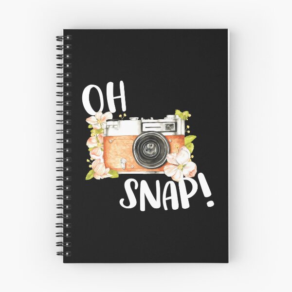 Item preview, Oh Snap Funny Retro Camera Lover Floral Vintage Photography designed and sold by MintedFresh.