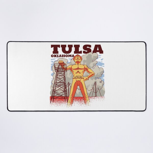 Item preview, Golden Driller Tulsa Oklahoma  designed and sold by Hoiho Adventure Shirts.