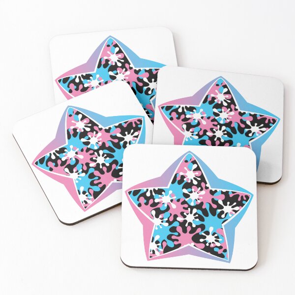 Item preview, Trans Pride Splat Pattern designed and sold by Argent Whiskers.